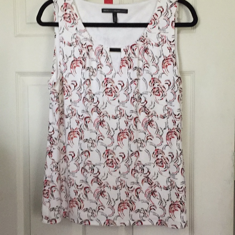 Fully lined whitehouseblackmarket sleeveless top